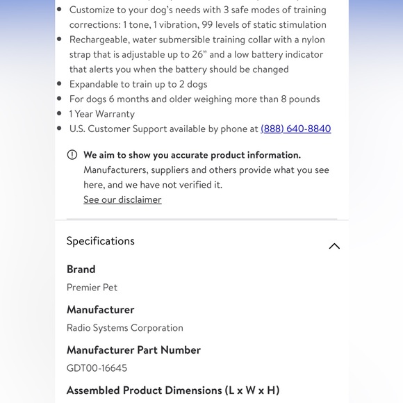 Premier Pet 600 Yard Remote Trainer - Picture 4 of 4